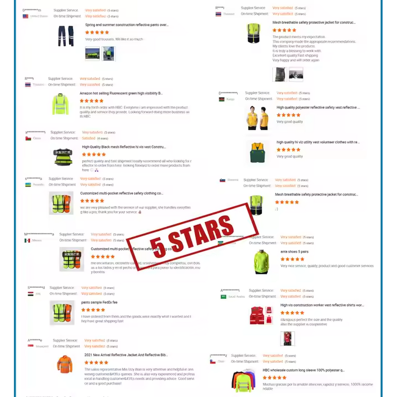 Safety Shirt Manufacturer - HBC Custom Wholesale Hi Vis Reflective Long Sleeve