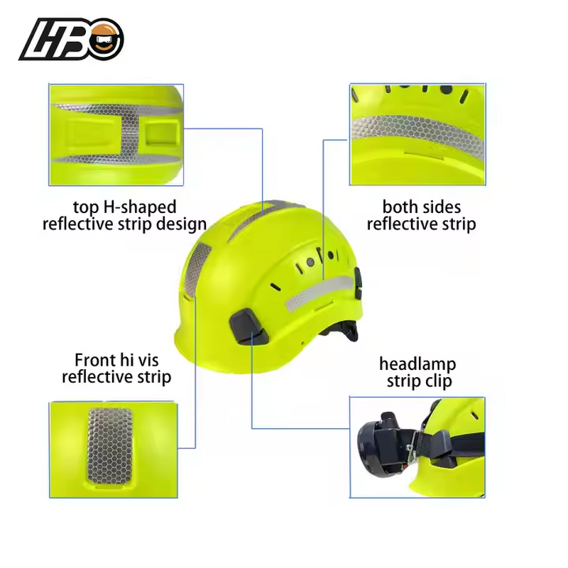 Safety Helmet Manufacturer - HBC ABS Durable Hard Hat for Construction Industrial Hiking