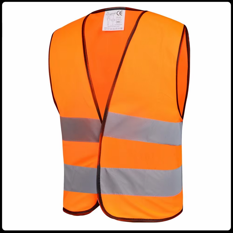 Safety Vest Manufacturer - HBC CE EN1150 High Visibility Orange Child Solar Reflective