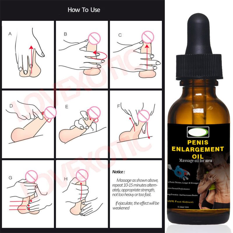 Men Enlargement Oil Manufacturer - Growth Thicken XXL Spray with Plant Essential