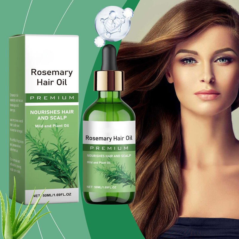Scalp Care Serum Manufacturer - Private Label 100% Natural Organic Herbal Nourishing Hair Treatment Growth Rosemary Castor Oil