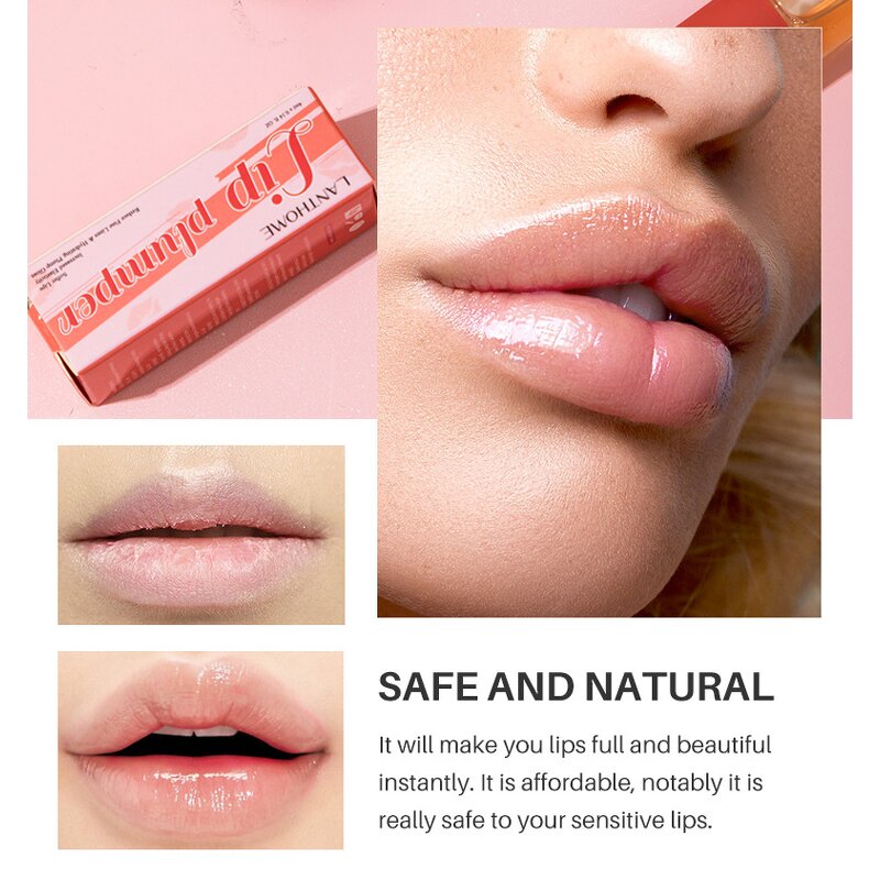 Lip Plumper Manufacturer - Makeup Private Label Volume Moisturizing Lip Plumping Liquid Gloss Lipstick
