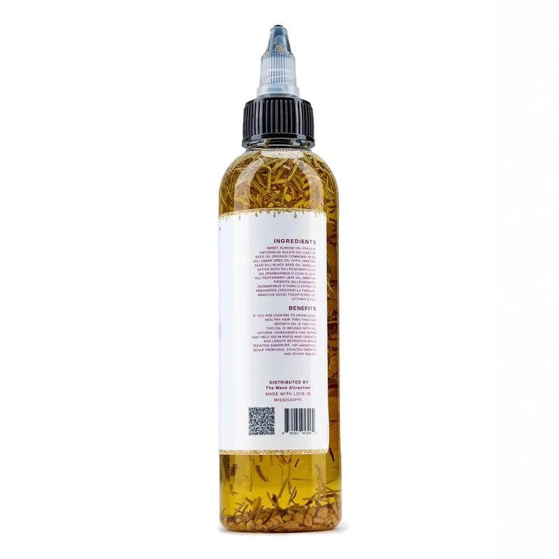 Rosemary Hair Growth Oil Manufacturer - Organic with Fenugreek Herbal Scalp Care Loss Treatment