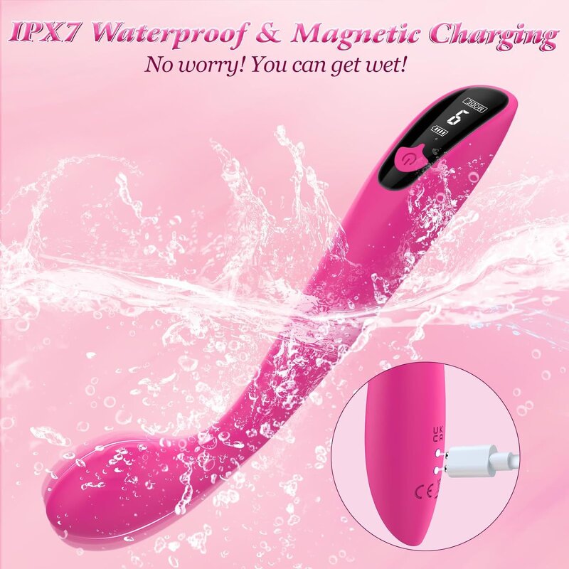 Female Sex Vibrator Manufacturer - High Frequency 9 Function Digital Displays with Clitoral Stimulation