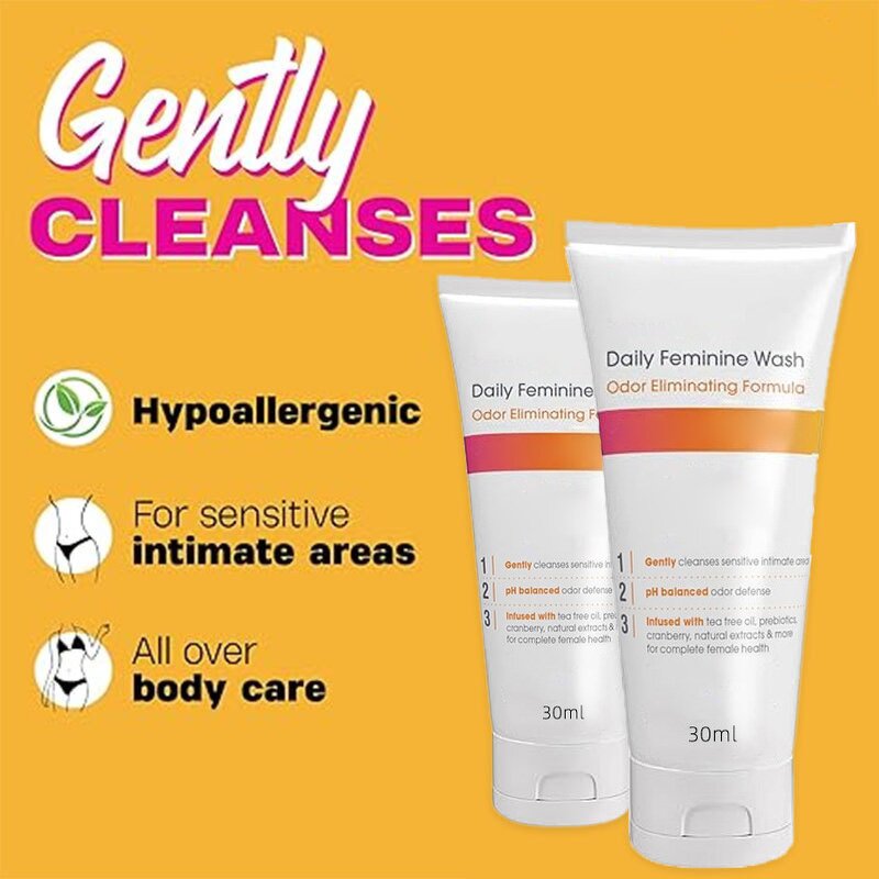 Feminine Wash Manufacturer - Tea Tree Oil PH Balanced Vaginal Odor Removal Prebiotic - Private Label Wholesale