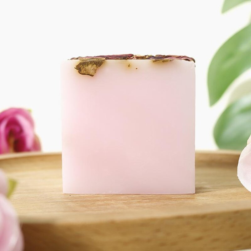 Handmade Soap Manufacturer - Rose Organic Essential Oil Bar for Face & Bath - Moisturizing