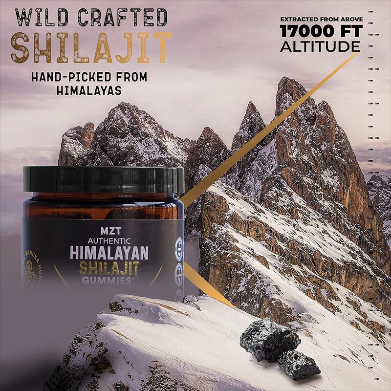 Shilajit Gummies Manufacturer - Herbal Extract Organic Himalayan Resin with Honey