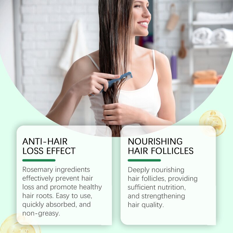 Scalp Care Serum Manufacturer - Private Label 100% Natural Organic Herbal Nourishing Hair Treatment Growth Rosemary Castor Oil