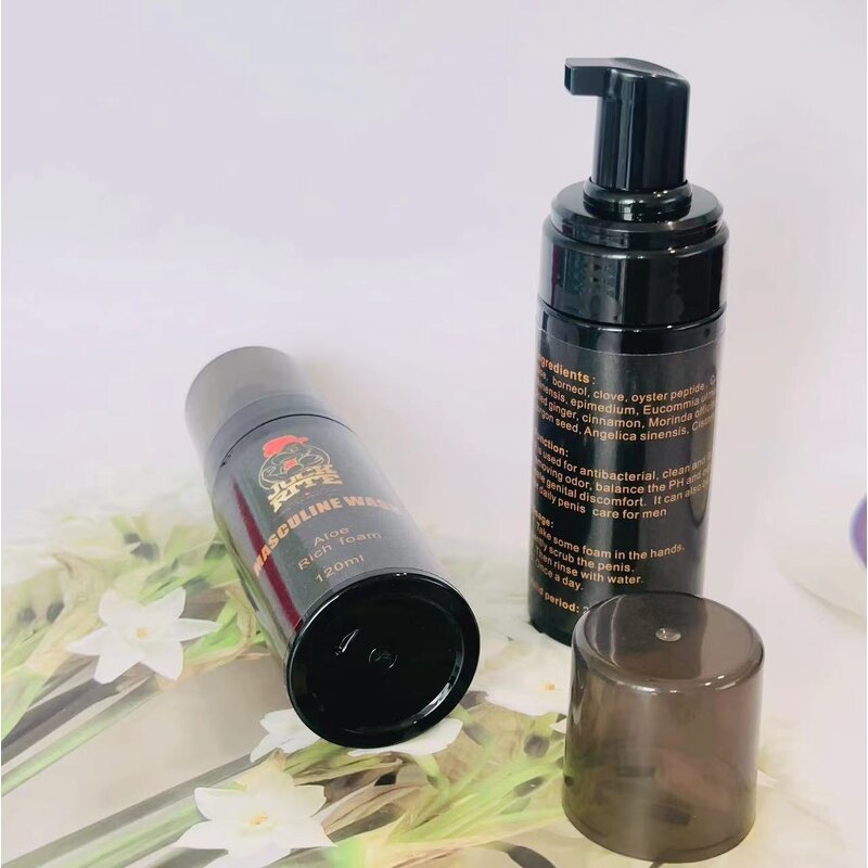 Men Intimate Wash Manufacturer - Private Label Natural PH Balance Masculine Foam Cleaning Hygiene