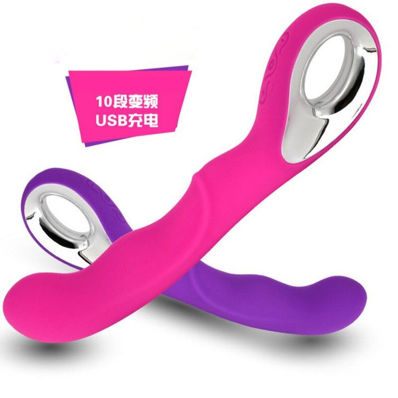 Vibrator Wand Massager Manufacturer - Powerful 10 Frequency Mode Silicon Waterproof G Spot Dildo