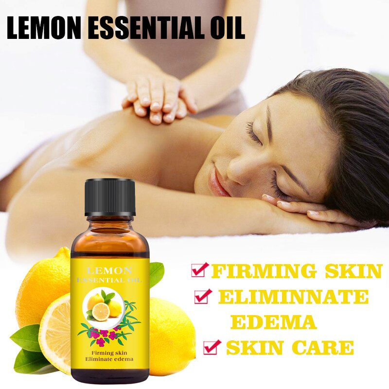 Massage Essential Oil Manufacturer - New Natural Japanese Cross-border Lemon Factory Direct Selling Scraping Moisturizing SPA