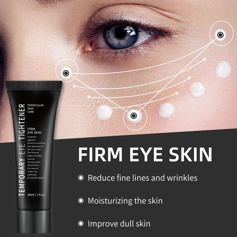 Eye Tightener Cream Manufacturer - New Arrival Vitamin E Retinol Hydrating Moisturizing Improve Dark Circles Lifting & Firming