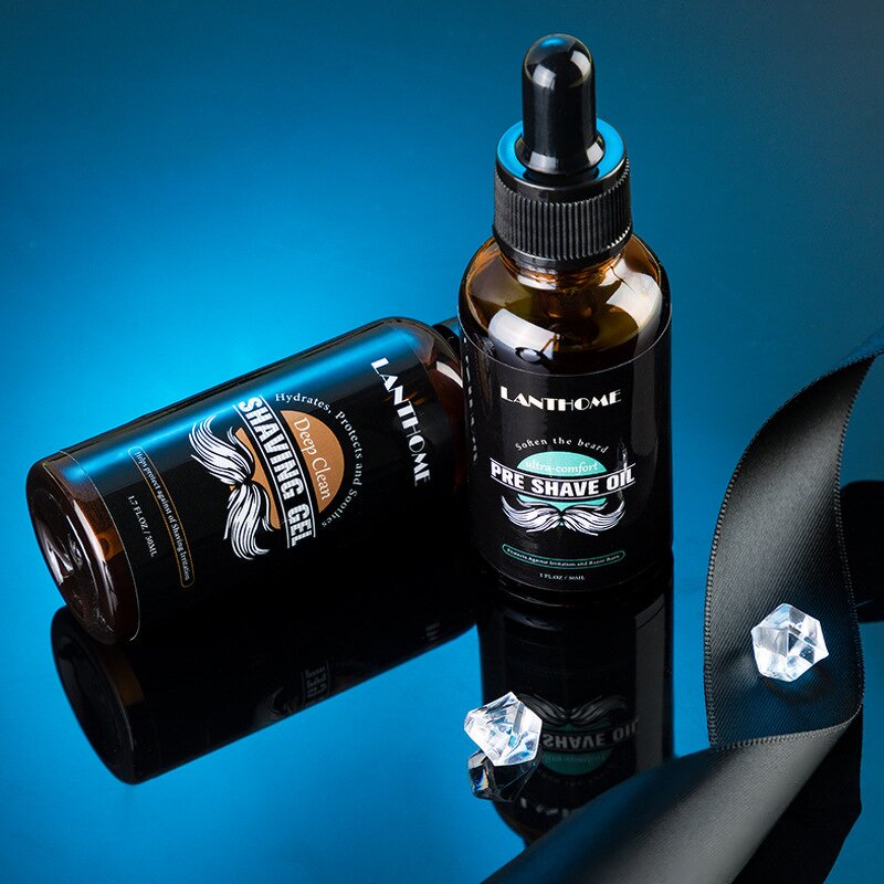 Shaving Gel Manufacturer - Private Label Custom OEM Natural Organic Cleaning Beard for Men Clear