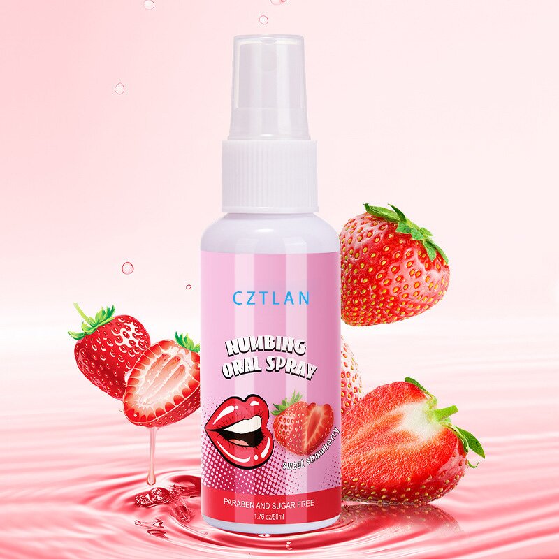 Oral Sex Spray Manufacturer - Natural Fruit Mint Taste Deep Throat Edible for Bad Breath