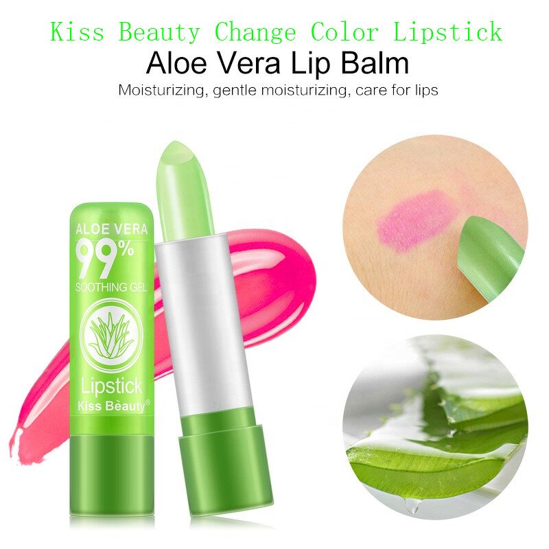 Jelly Lipstick Manufacturer - 99% Aloe Vera Natural Temperature Matte Lasting Moisture Change Color