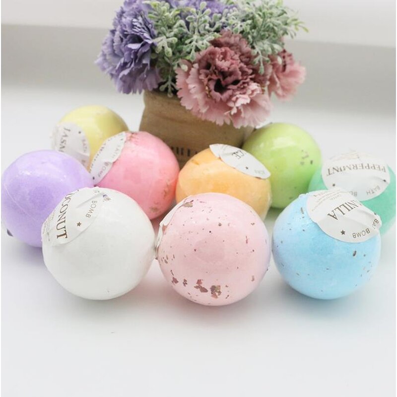 Bath Bomb Manufacturer - Natural Organic Fragrance SPA Moisturizing Dried Fruit Fizzy - Private Label Gift
