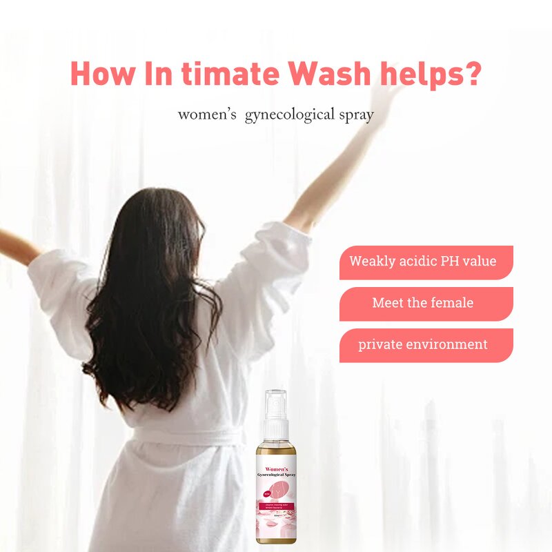 Yoni Cleaning Spray Manufacturer - Natural Refreshing PH Balance for Intimate Area Care - Wholesale