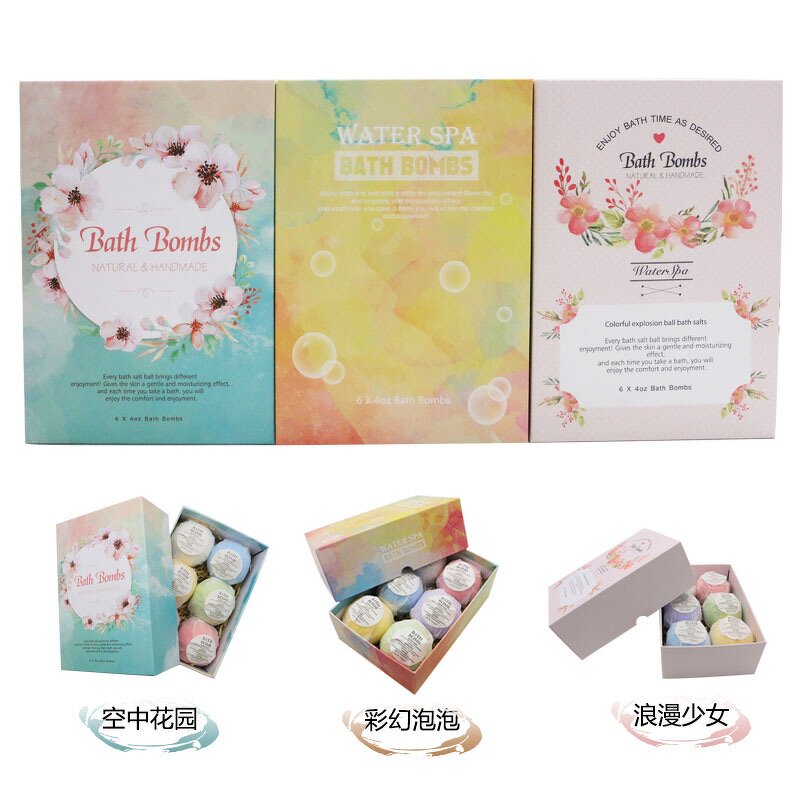 Bath Bombs Manufacturer - Natural Rich Bubble Relaxing Rainbow Fizzy - OEM Private Label