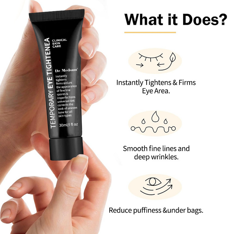 Eye Tightener Cream Manufacturer - New Arrival Vitamin E Retinol Hydrating Moisturizing Improve Dark Circles Lifting & Firming