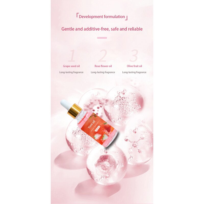 Yoni Oil Manufacturer - Organic Natural Herbal with Rose Orange Lavender Essential Oil - Private Label