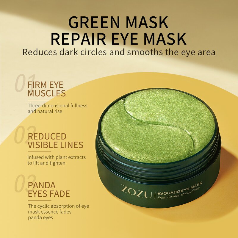 Eye Mask Gel Pads Manufacturer - Private Label 24k Golden Hydrogel Collagen Patches for Dark Circles Treatment