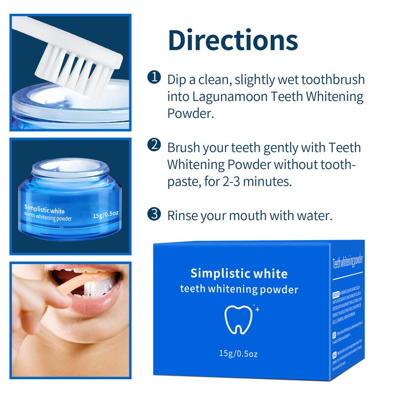 Teeth Whitening Powder Manufacturer - Private Label Oral Dental Care PAP+ for Removes Stains