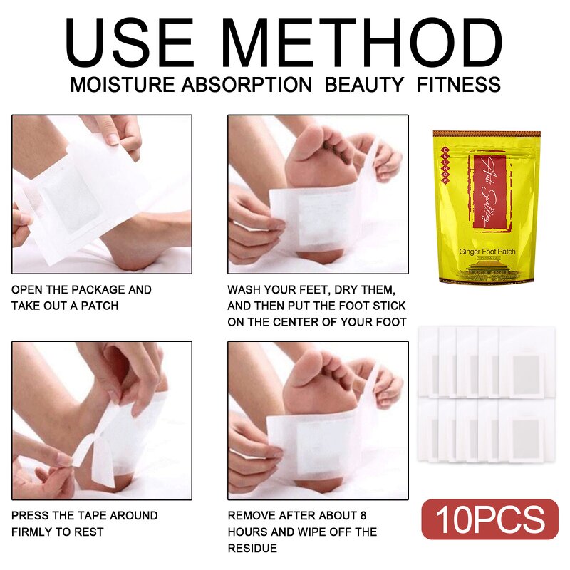 Foot Detox Patch Manufacturer - Pain Relief Better Sleep Anti-stress with Ginger