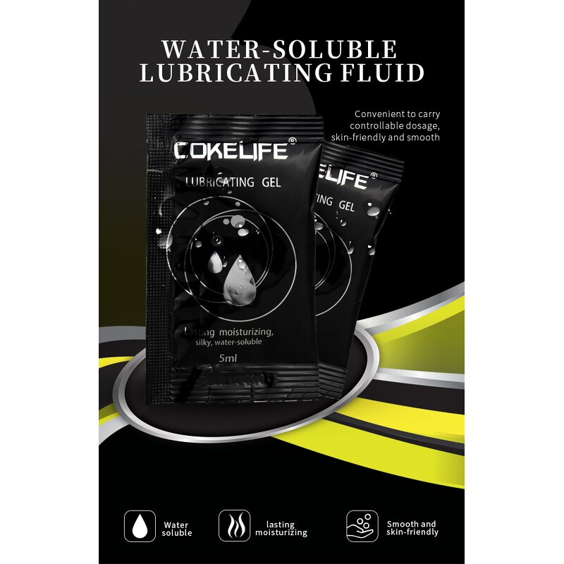 Personal Lubricant Manufacturer - 5g Water Base Sachet for Anal Sex Men Women Couples