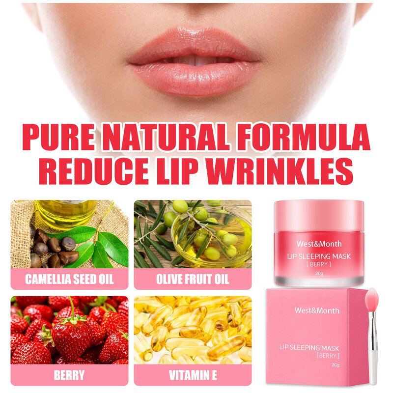 Lip Mask Manufacturer - Night Repair Jelly Hydrating Moisturizing Lip Balm