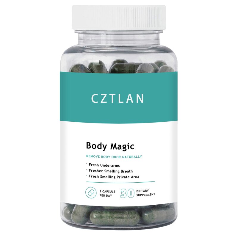 Chlorophyll Capsules Manufacturer - Body Magic with Organic Parsley - OEM & Private Label