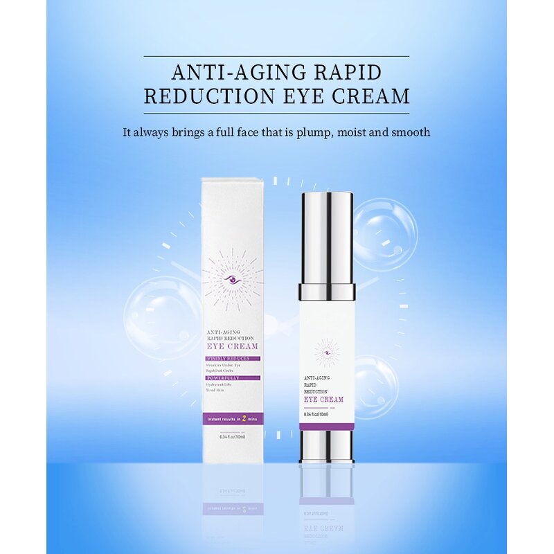 Eye Cream Manufacturer - Natural Visibly & Instantly Reduces Wrinkles Under Eye Bags Dark Circles Anti Aging