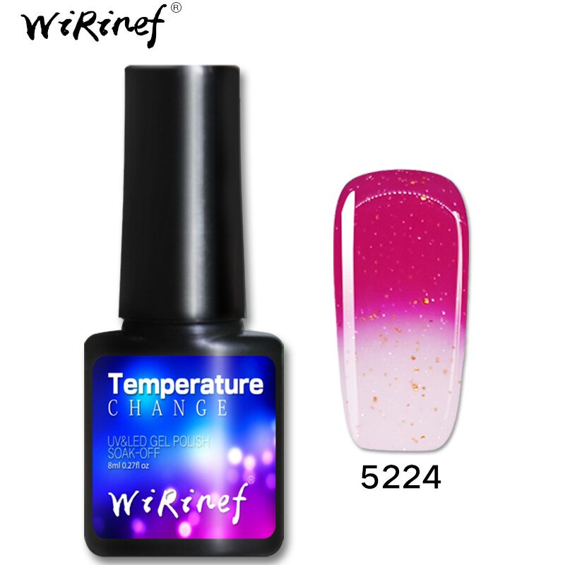 Nail Polish Glue Manufacturer - 2021 Cross-Border Custom Label Strong Gradient Color Phototherapy UV Real Color Change