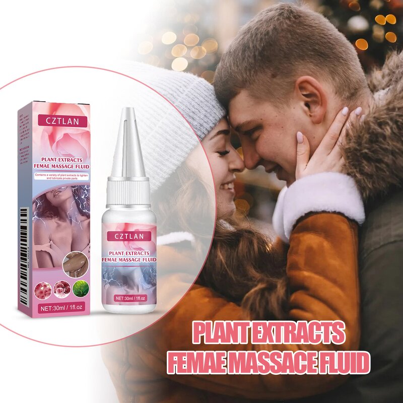 Female Massage Fluid Manufacturer - 30ml Plant Extracts Sex Enhancer Body Caring Liquid