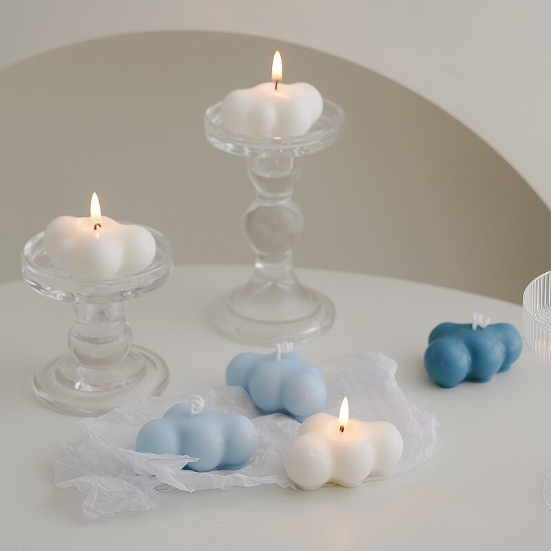 Aromatherapy Candle Manufacturer - Customized Luxury Cloud Shape Soy Wax - Creative Decoration Gift