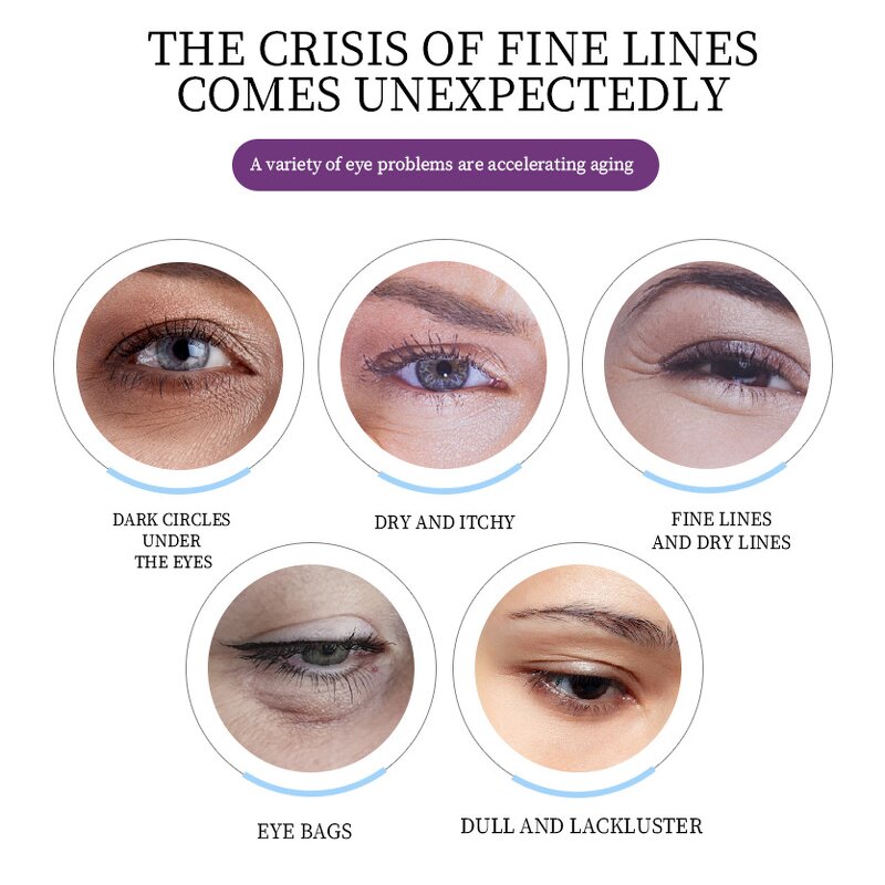 Eye Cream Manufacturer - Natural Visibly & Instantly Reduces Wrinkles Under Eye Bags Dark Circles Anti Aging