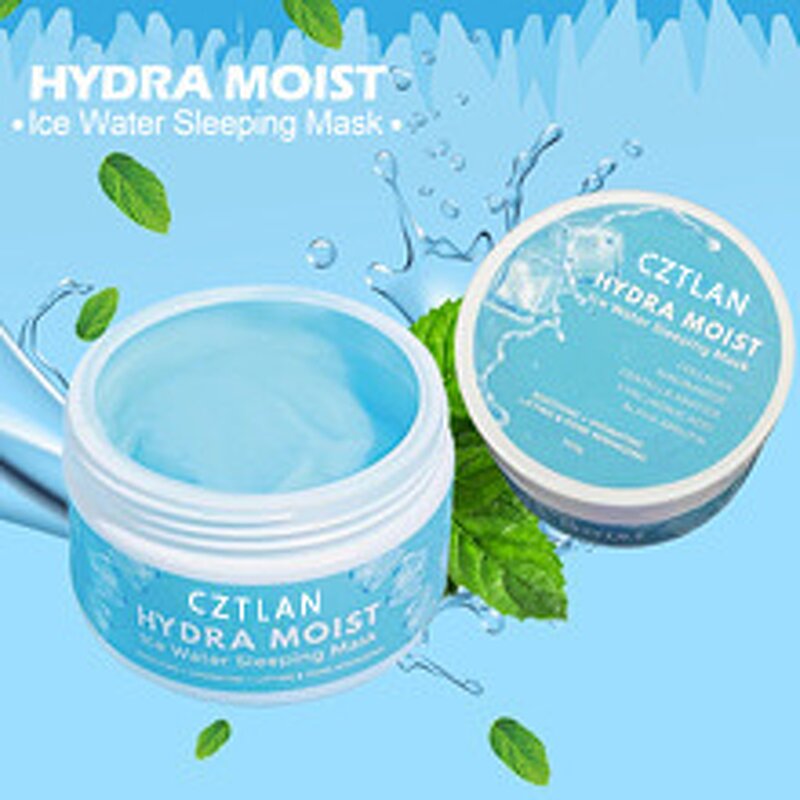 Sleeping Mask Manufacturer - Wholesale Deeply Hydrates Skin Moisturizing Brightening Treat Dryness Hydra Moist Ice Water