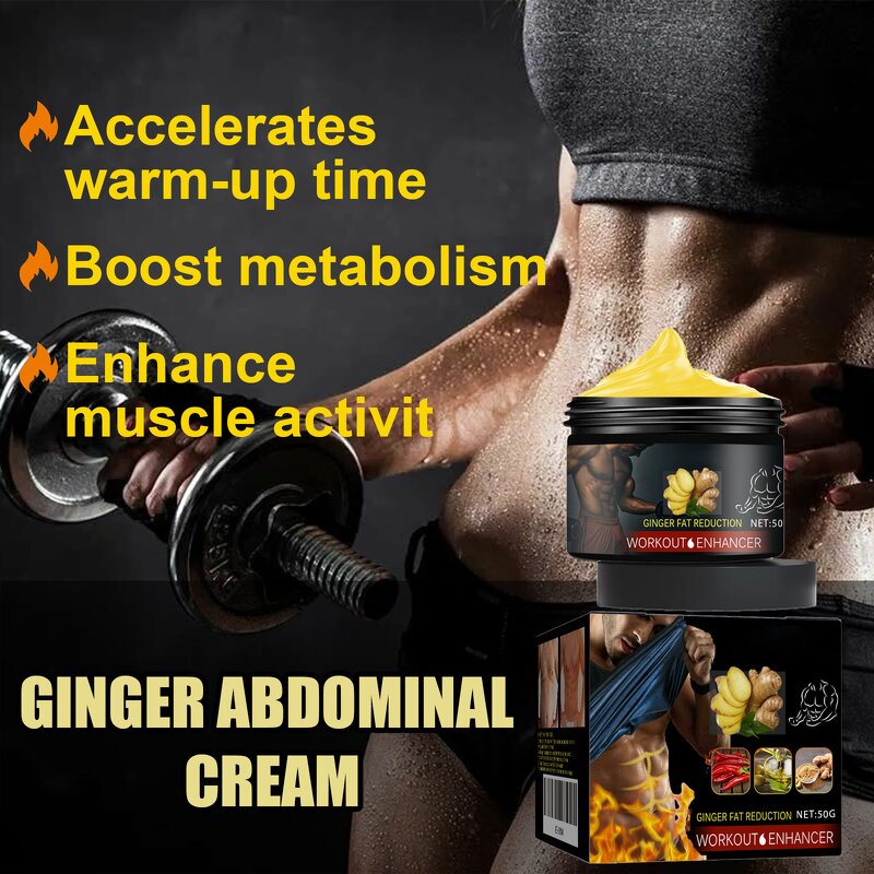 Body Slimming Cream Manufacturer - Herbal Natural Weight Loss Firming Abdominal Muscle Fat Reduction Ginger