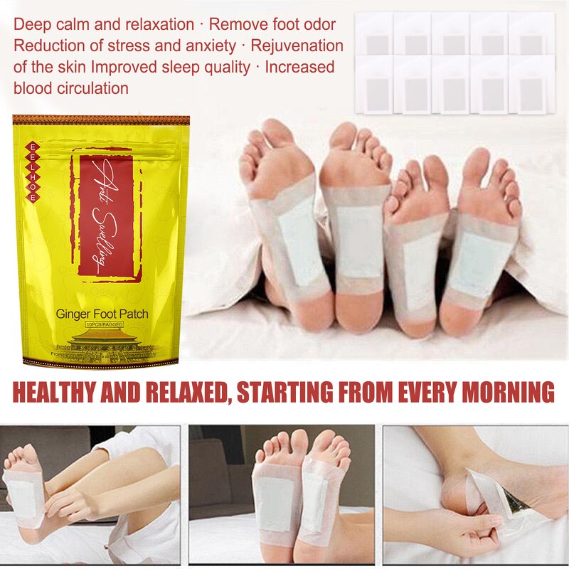 Foot Detox Patch Manufacturer - Pain Relief Better Sleep Anti-stress with Ginger