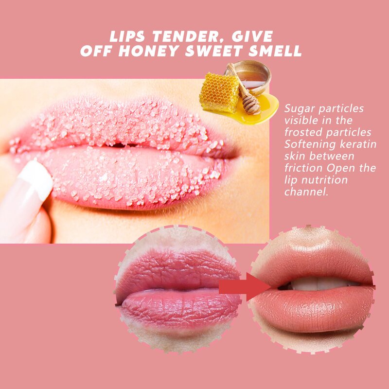 Lip Scrub Manufacturer - Peach Lighten Lip Lines Remove Dead Skin Moisturize Tender