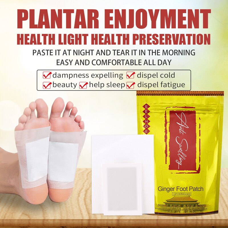 Foot Detox Patch Manufacturer - Pain Relief Better Sleep Anti-stress with Ginger