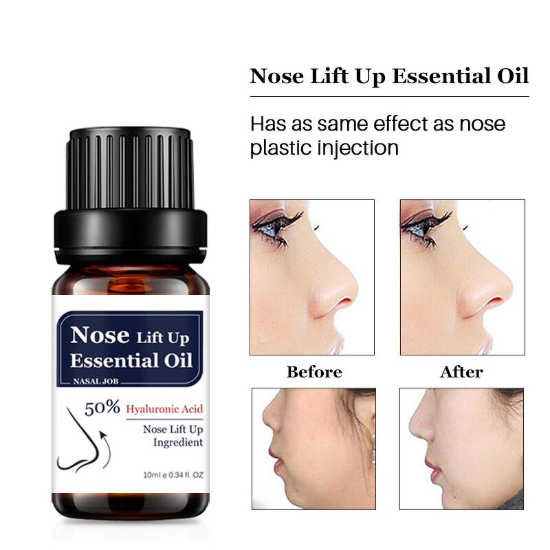 Nose Care Massage Oil Manufacturer - Moisturizing Tightening Beauty Slimming Reduce Narrow Thin Nose Lift up