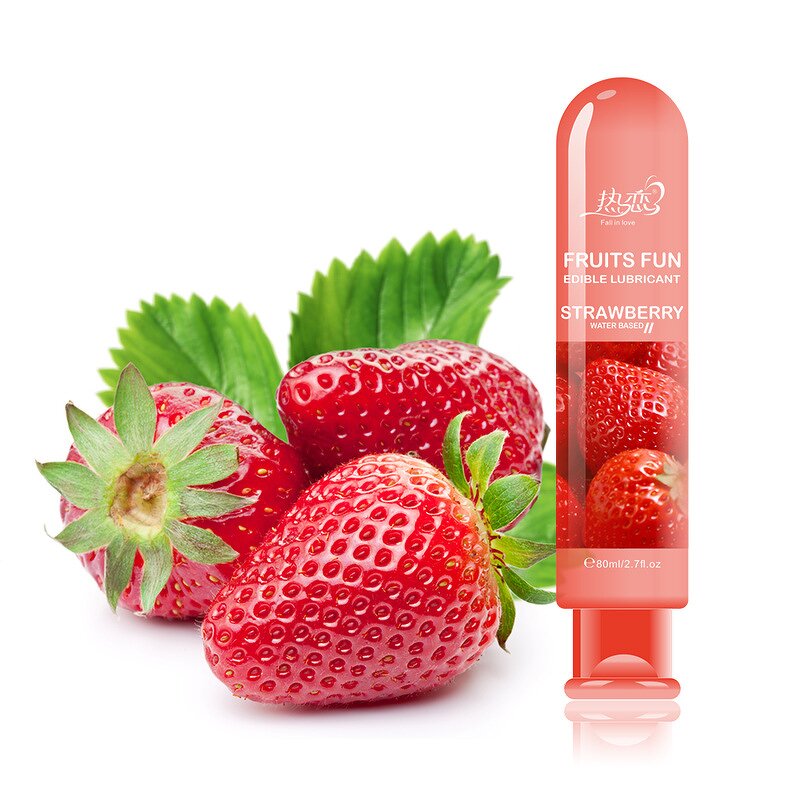 Sex Lubricant Manufacturer - 80ml Fruit Flavor Water Based Anal Edible