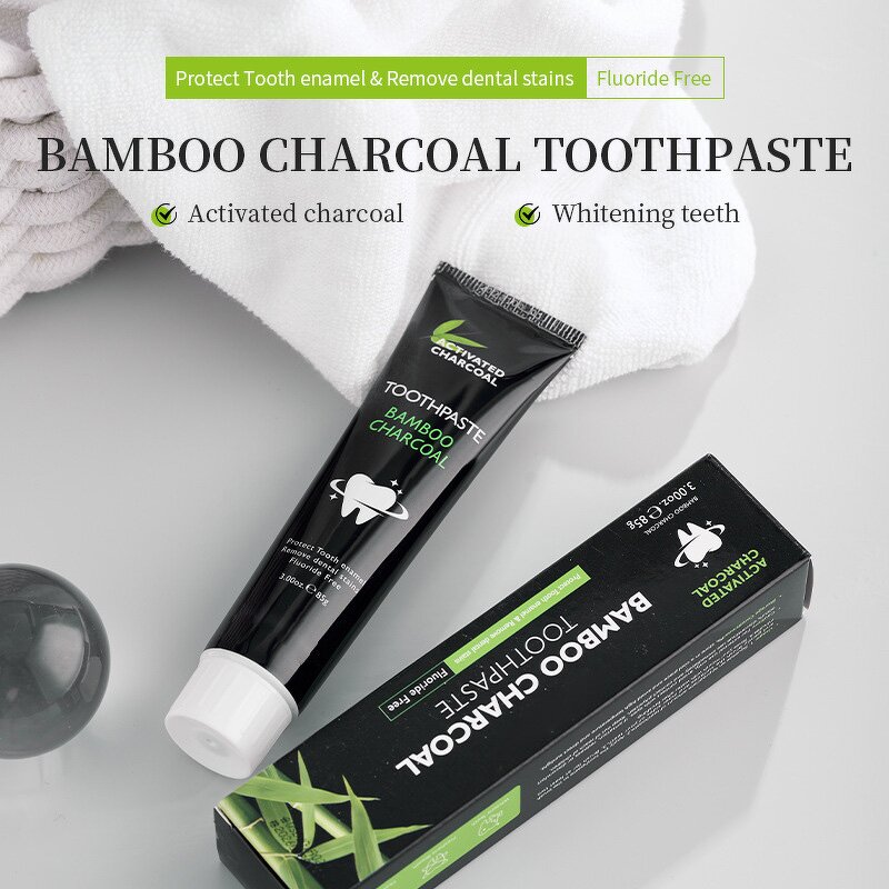 Toothpaste Manufacturer - Private Label Nature Mint Anti Sensitivity Whitening Bamboo Charcoal - OEM