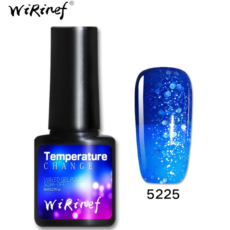 Nail Polish Glue Manufacturer - 2021 Cross-Border Custom Label Strong Gradient Color Phototherapy UV Real Color Change