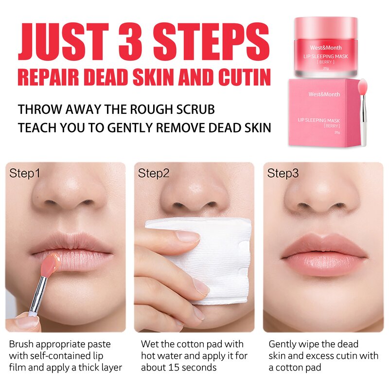 Lip Mask Manufacturer - Night Repair Jelly Hydrating Moisturizing Lip Balm