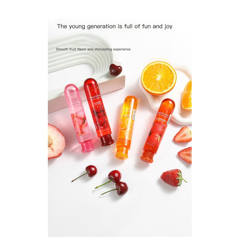 Sexual Lube Manufacturer - 80ml Water-based Fruit Flavor Vaginal Oral Edible Anal