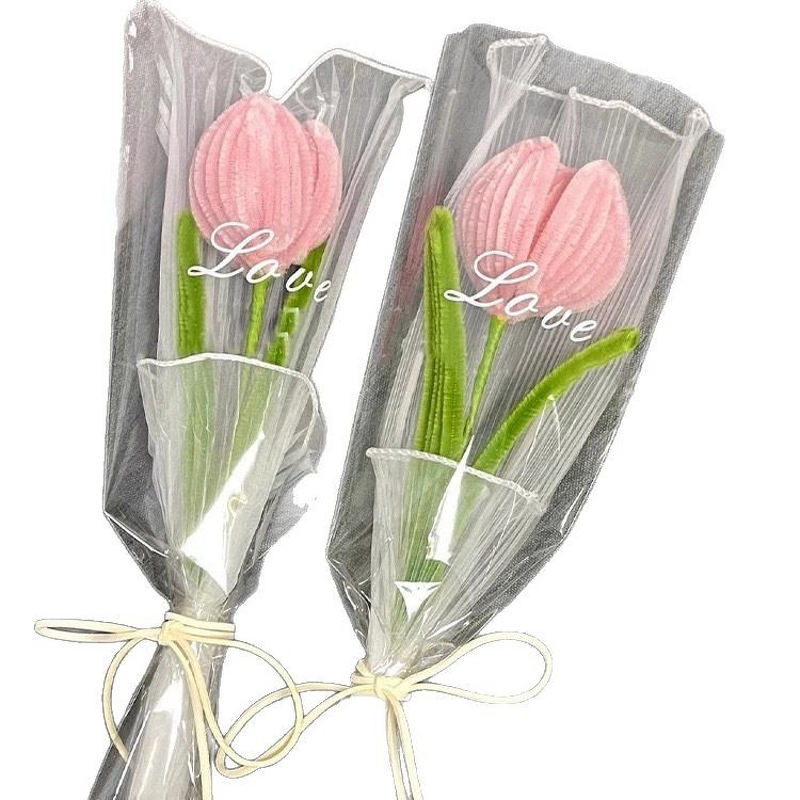 Tulip Bouquet Manufacturer - Single Flower Novelty Home & Teacher's Day Gift