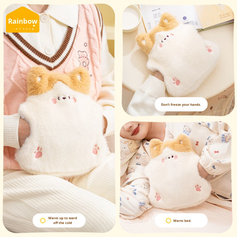 Hot Water Bottle Manufacturer - Kawaii Insulation Plush Rubber Explosion-proof for Women