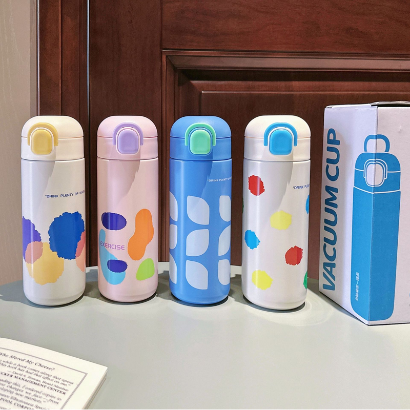 Stainless Steel Cup Manufacturer - Vacuum Insulated Straw Portable Pop-up