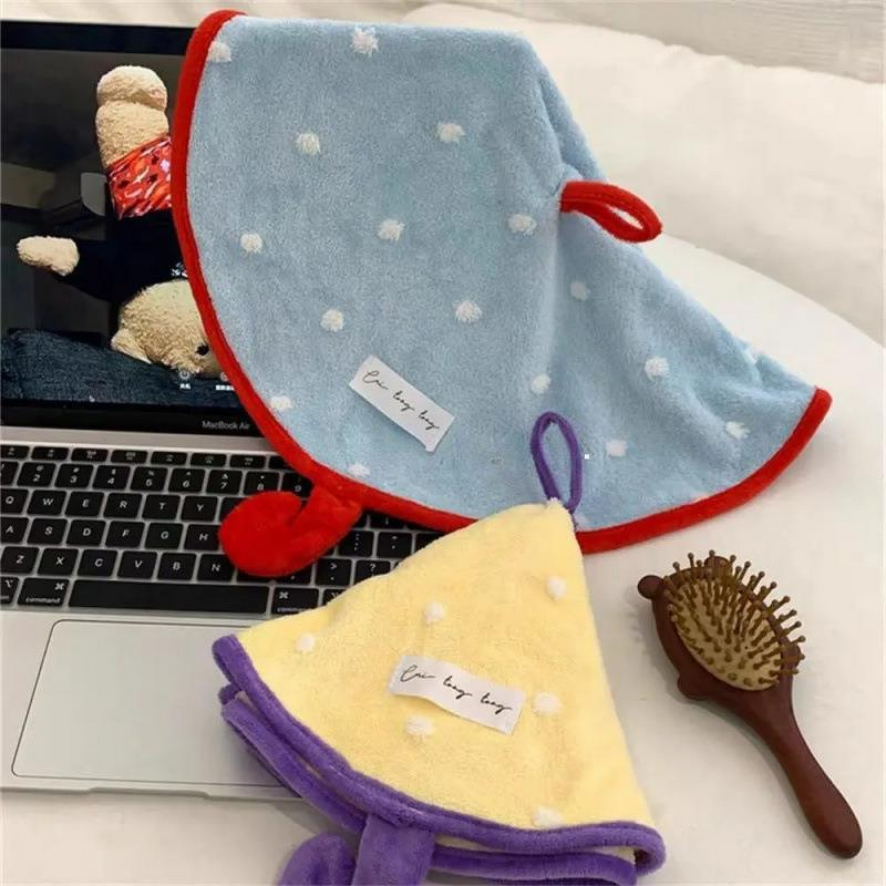 Hand Towel Manufacturer - 2025 Small Umbrella Hanging Cute Bathroom Coral Fleece